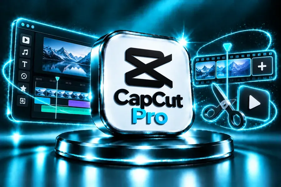 CapCut Pro, 1 month — AI ও ক্রিয়েটিভ টুল